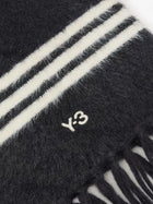 Y-3 Men's Recycled Fabric Scarf Black, view 2