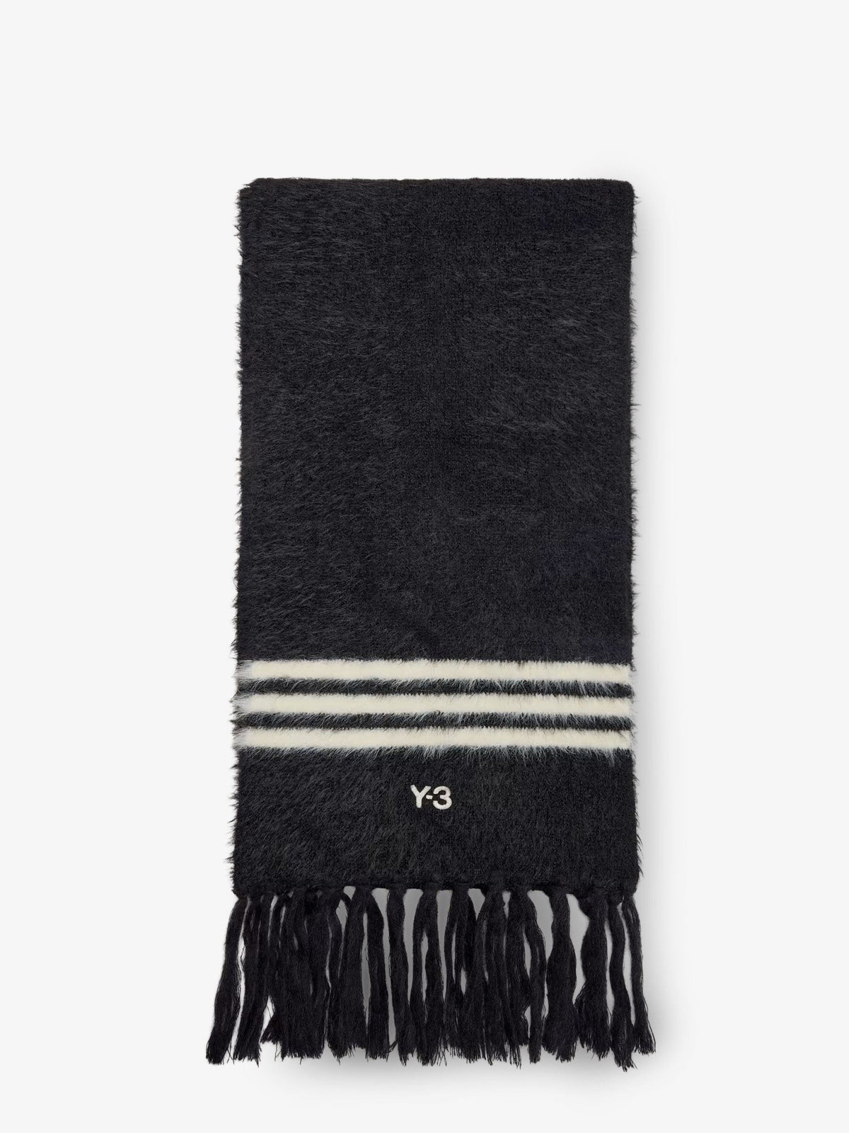 Y-3 Men's Recycled Fabric Scarf Black