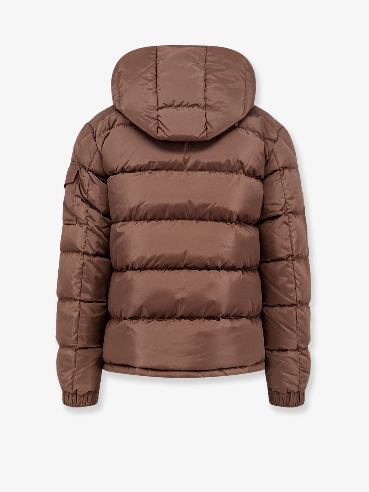Moncler Men's Recycled Material Maya Down Jacket Grey