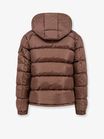 Moncler Men's Recycled Material Maya Down Jacket Grey