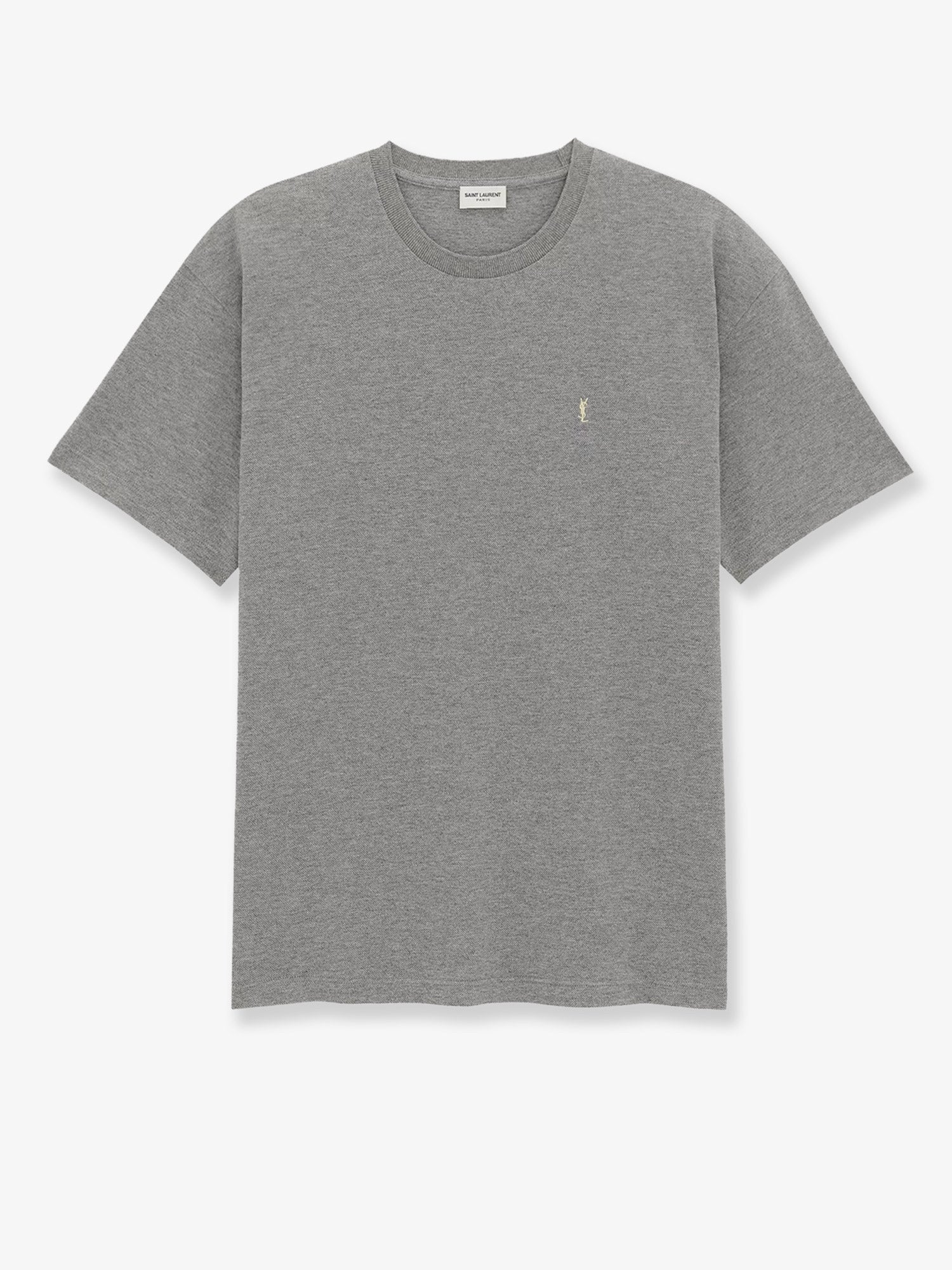 Saint Laurent Men's Recycled Material Shirt Grey