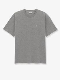 Saint Laurent Men's Recycled Material Shirt Grey