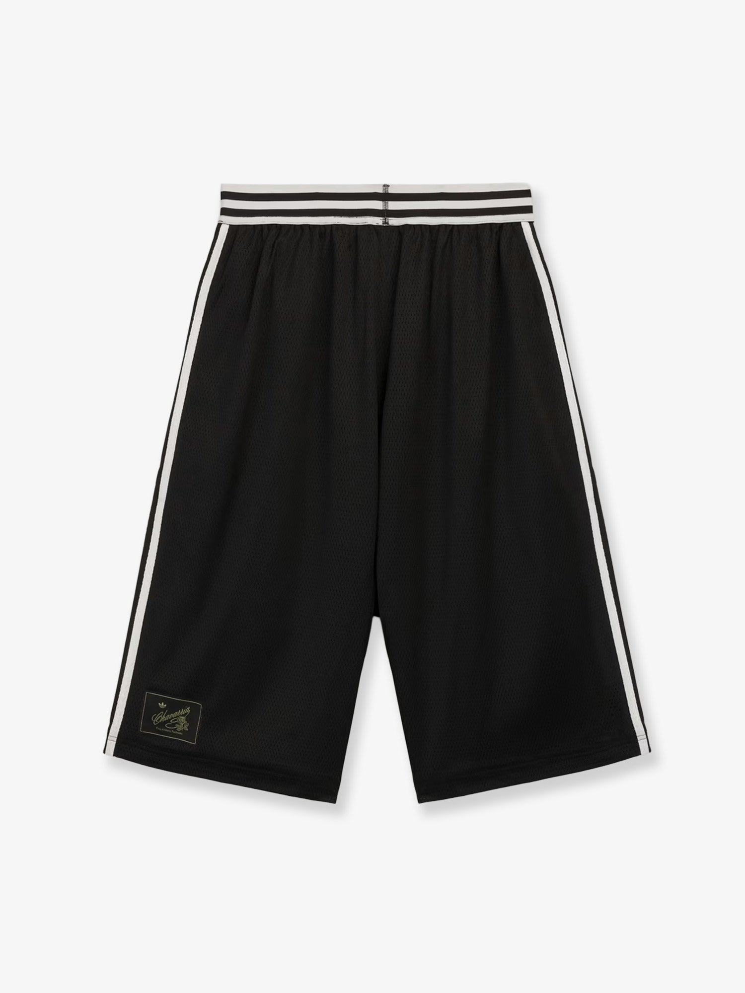 adidas Originals x Willy Chavarria Men's Recycled Nylon Bermuda Shorts Black