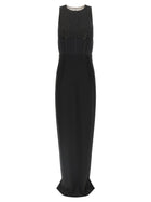 Elisabetta Franchi Red Carpet Dress Black