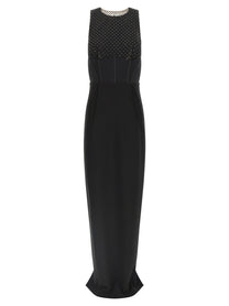 Elisabetta Franchi Red Carpet Dress Black