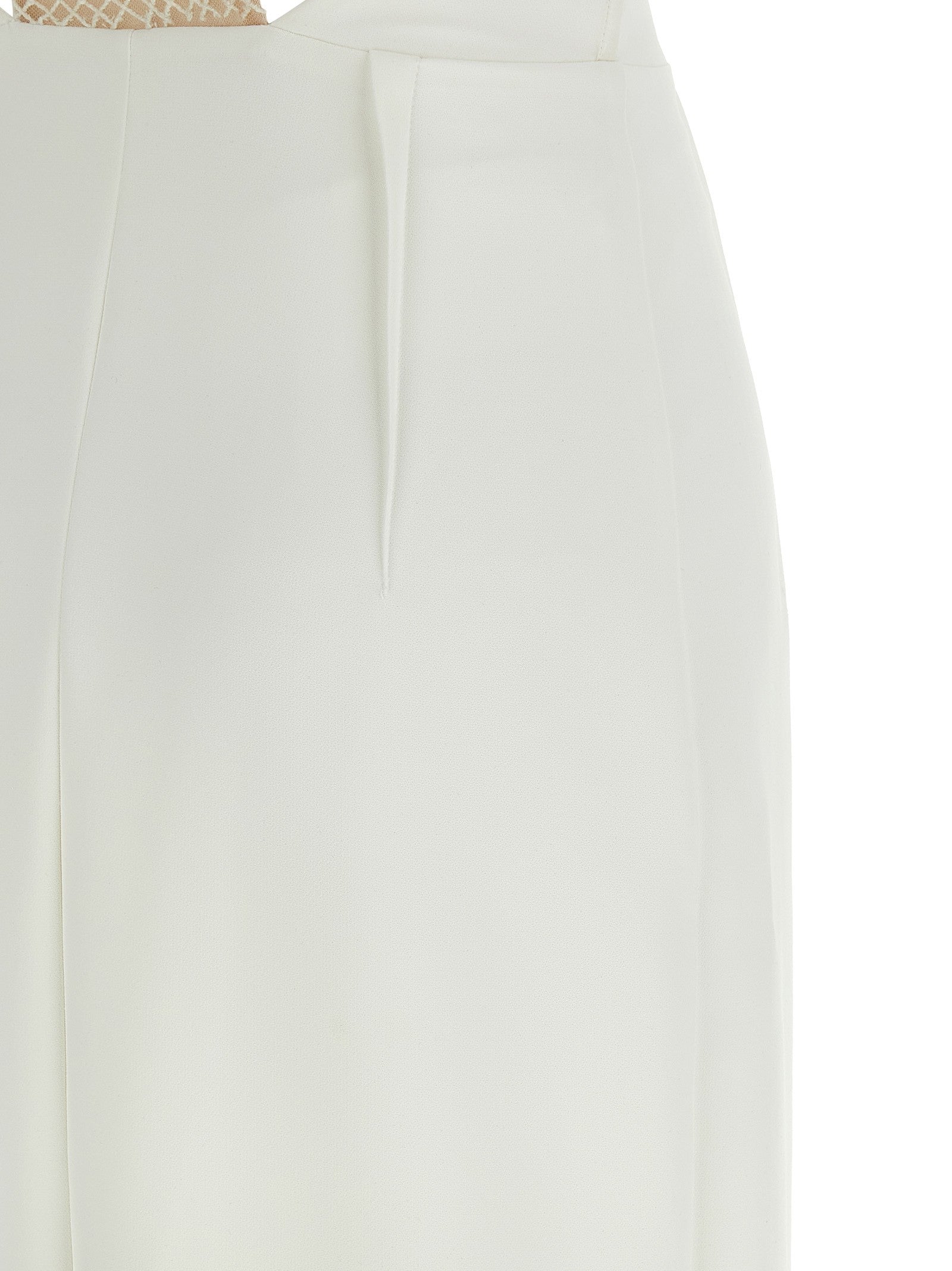 Elisabetta Franchi Red Carpet Dress White
