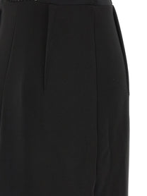 Elisabetta Franchi Red Carpet Dress Black