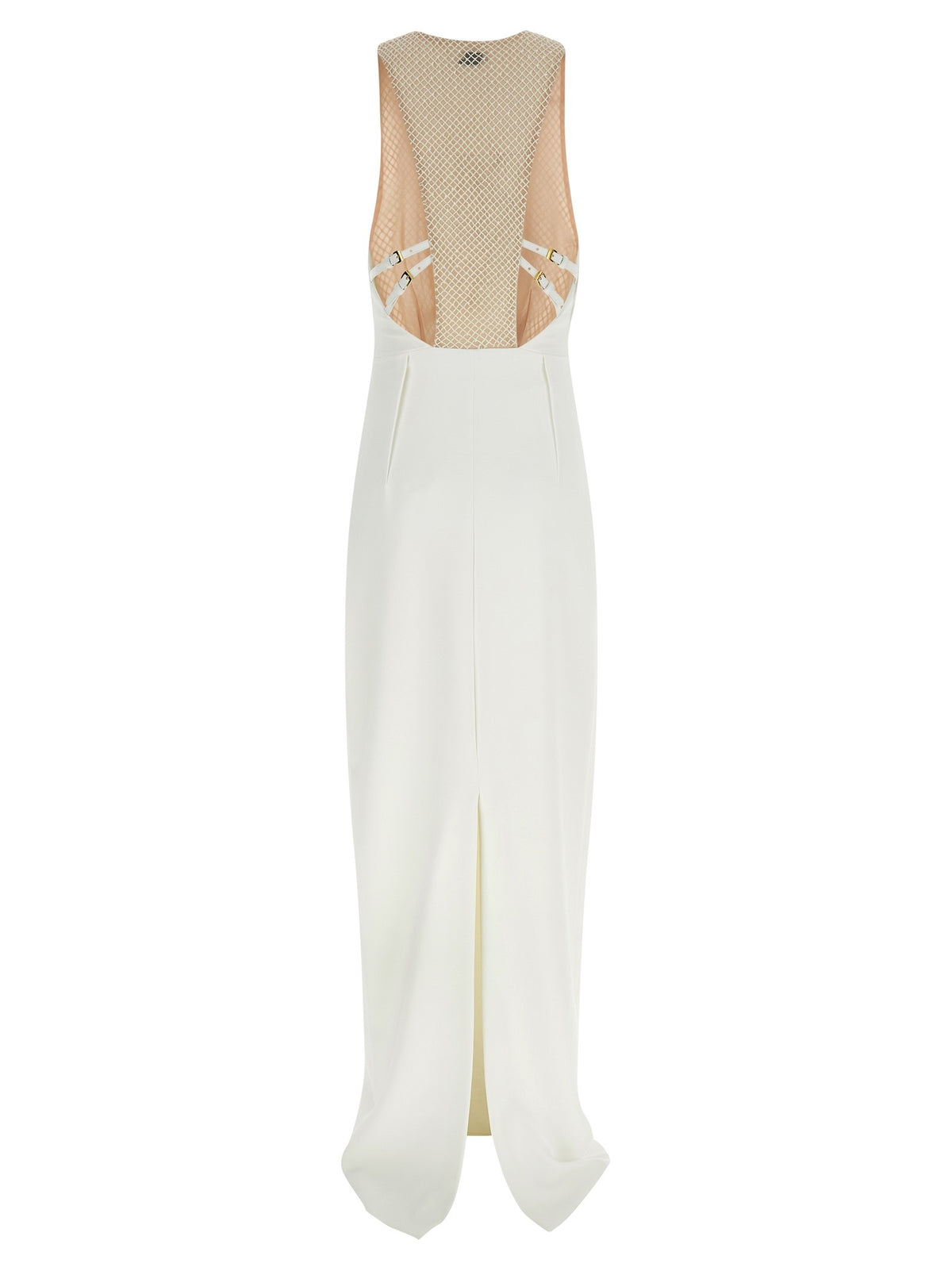 Elisabetta Franchi Red Carpet Dress White, view 2