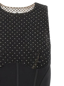 Elisabetta Franchi Red Carpet Dress Black