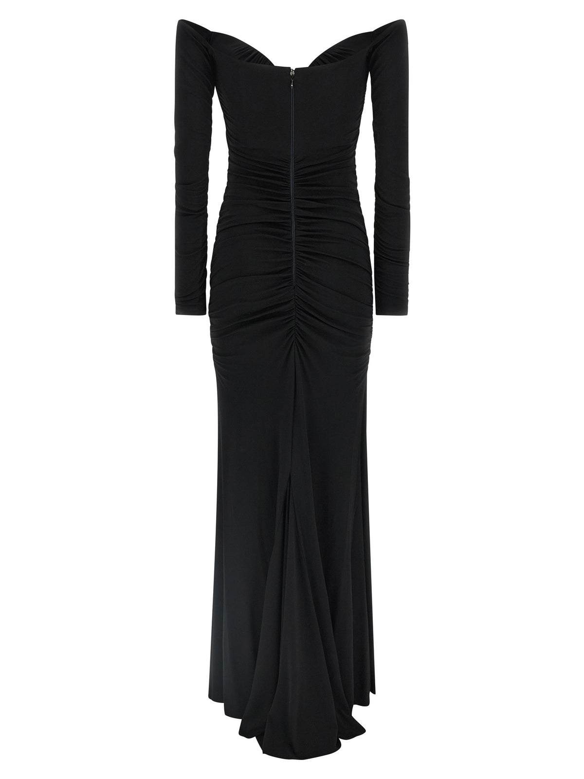 Elisabetta Franchi Red Carpet Dress Black, view 2