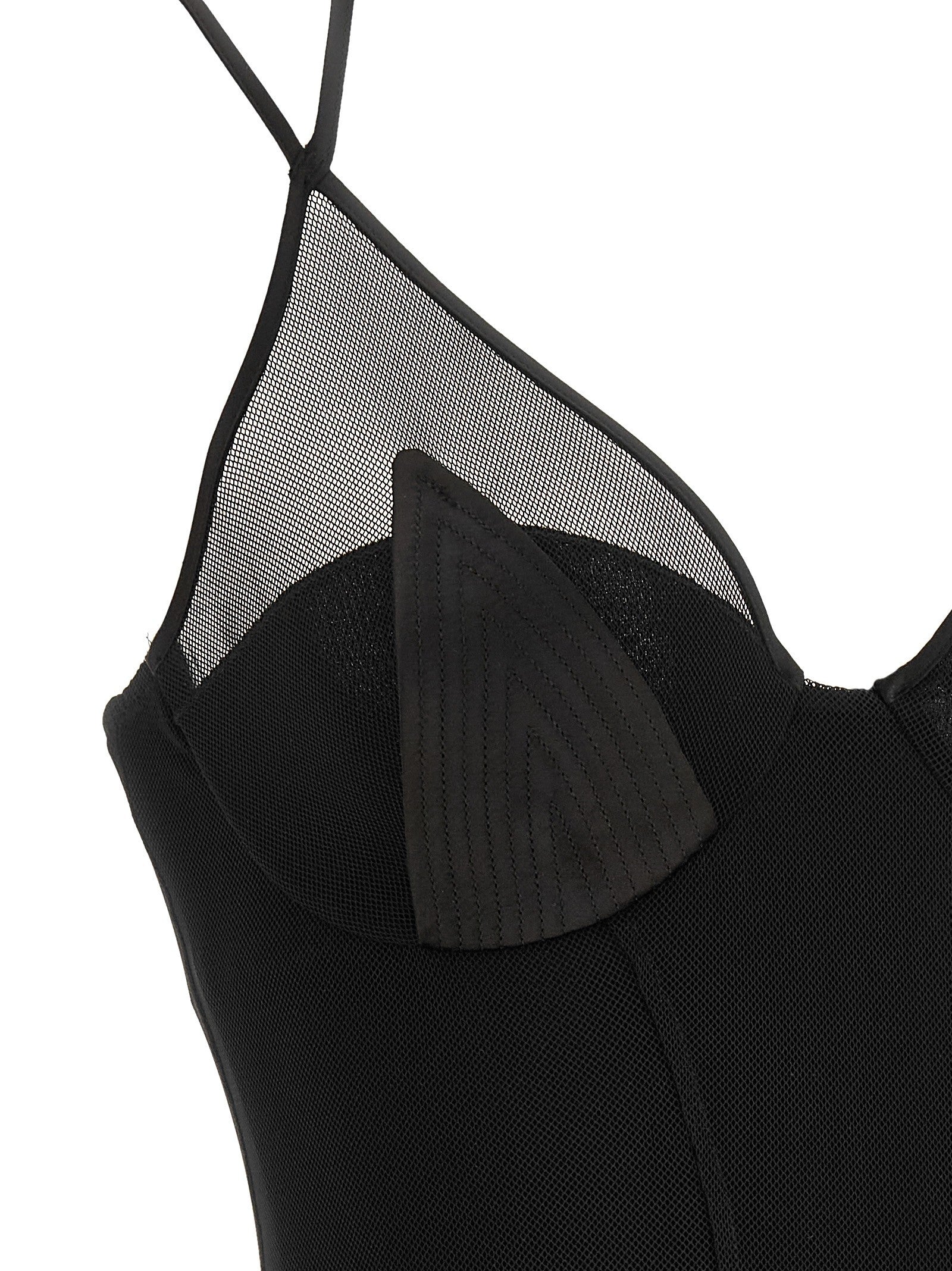 Elisabetta Franchi Red Carpet Dress Black