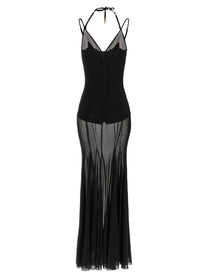 Elisabetta Franchi Red Carpet Dress Black
