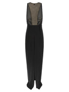 Elisabetta Franchi Red Carpet Dress Black, view 2