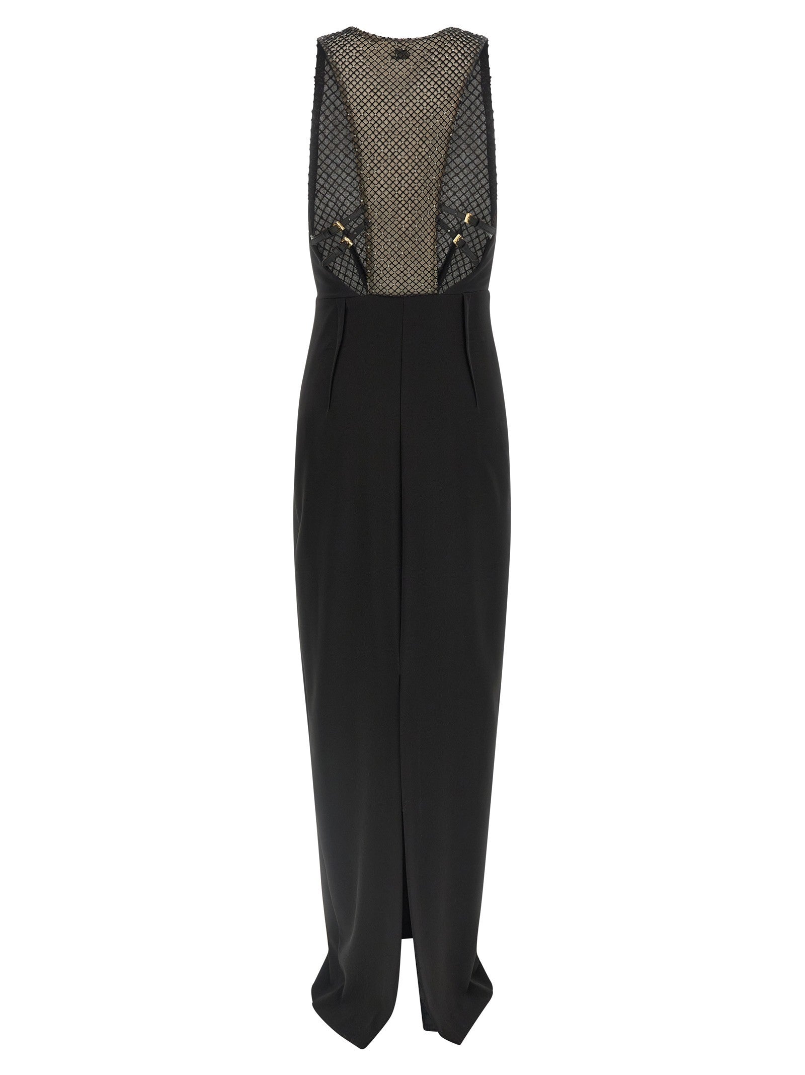 Elisabetta Franchi Red Carpet Dress Black
