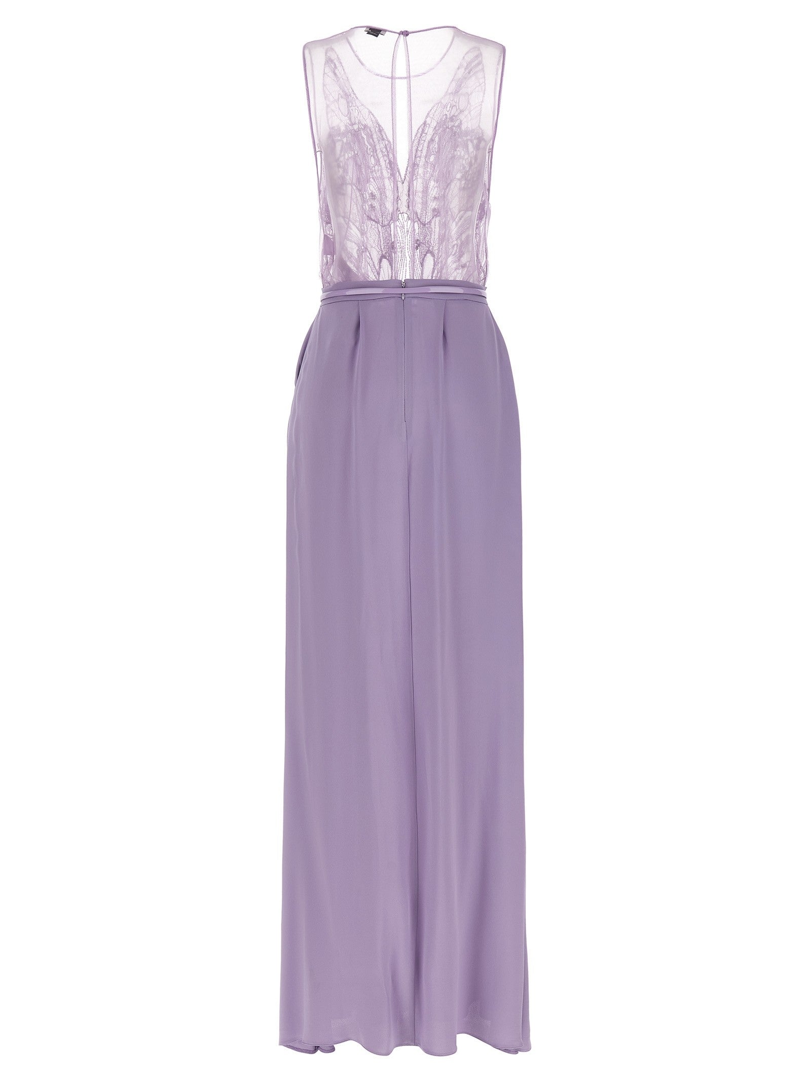 Elisabetta Franchi Red Carpet Dress Purple