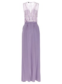 Elisabetta Franchi Red Carpet Dress Purple