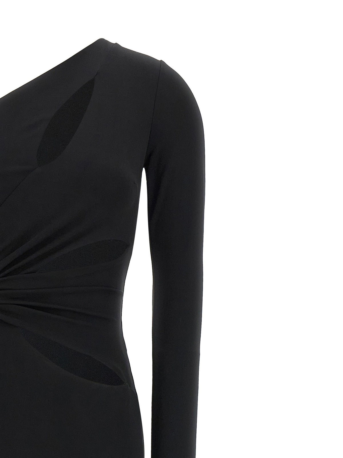 Elisabetta Franchi Red Carpet Dress Black, view 4