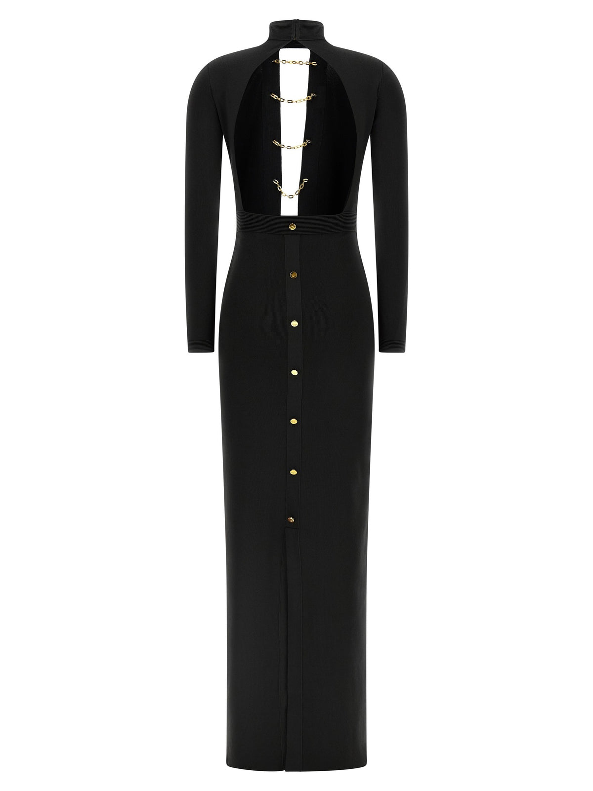 Elisabetta Franchi Red Carpet Dress Black