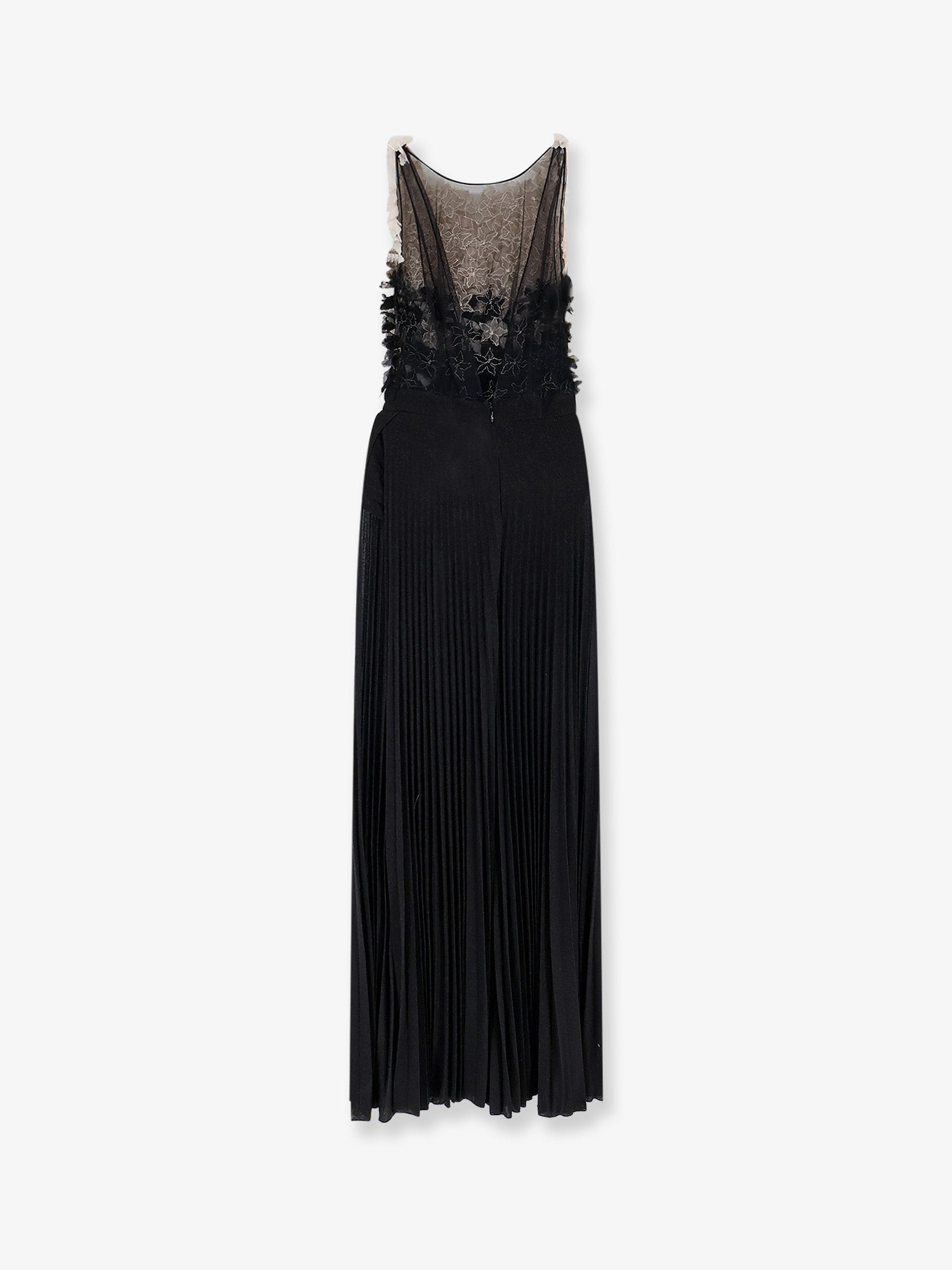 Elisabetta Franchi Women's Red Carpet Long Dress Black