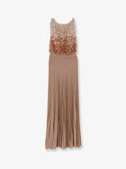 Elisabetta Franchi Women's Red Carpet Long Dress Multicolor