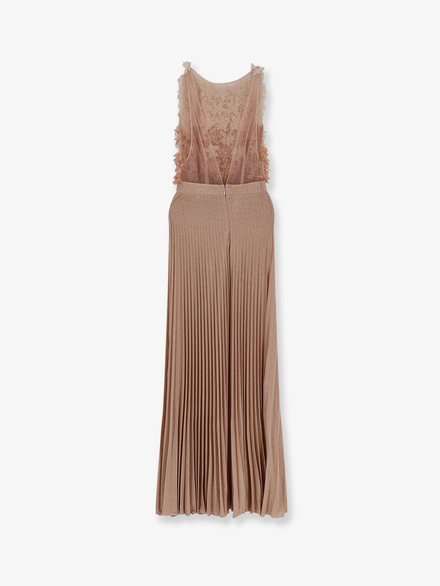Elisabetta Franchi Women's Red Carpet Long Dress Multicolor