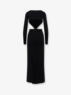 Elisabetta Franchi Women's Red Carpet Stretch Viscose Dress Black, view 2