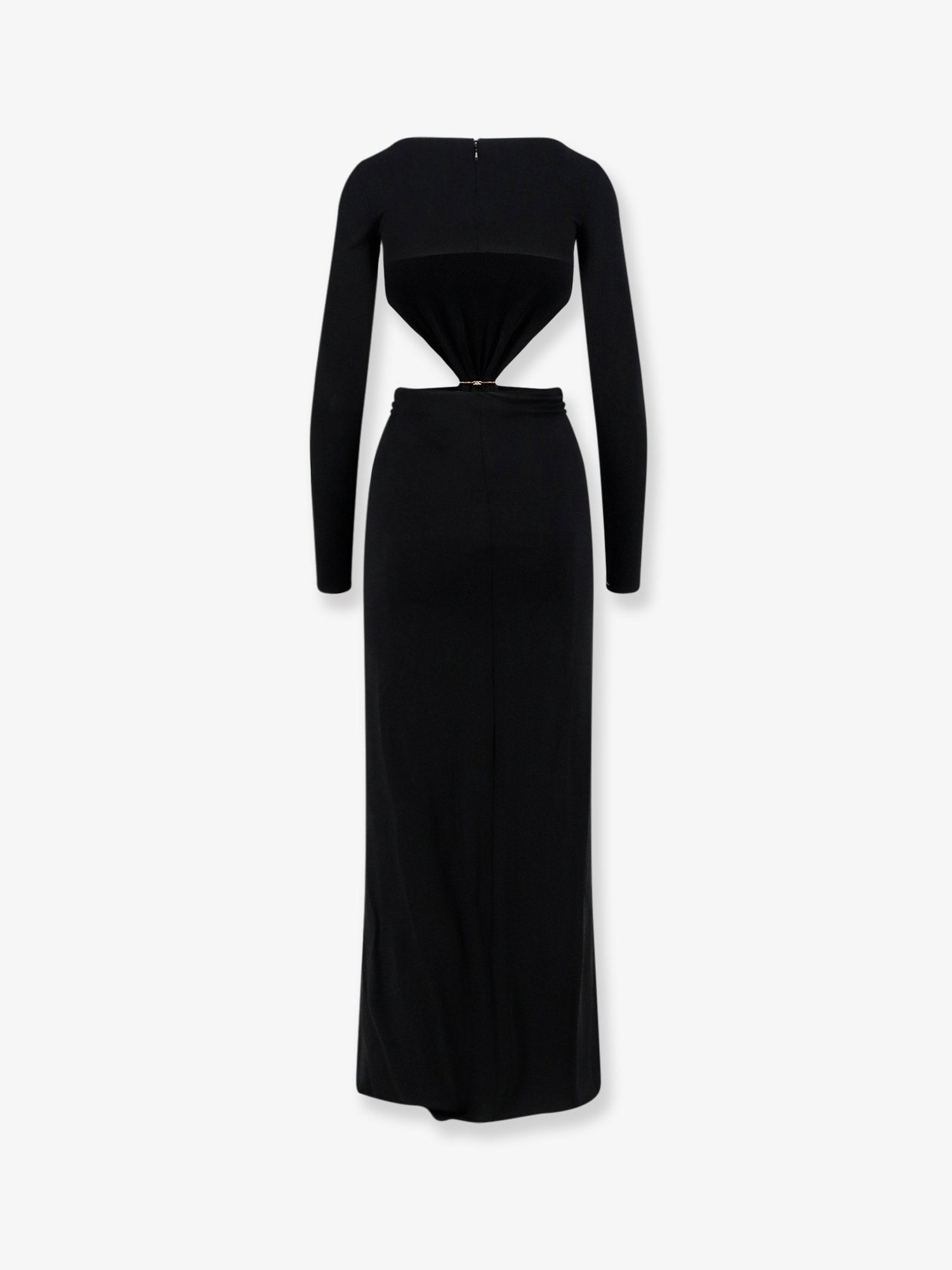 Elisabetta Franchi Women's Red Carpet Stretch Viscose Dress Black