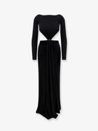 Elisabetta Franchi Women's Red Carpet Stretch Viscose Dress Black