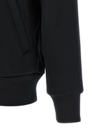 Comme Des Garcons Play Red Emblem Patch Hoodie Black