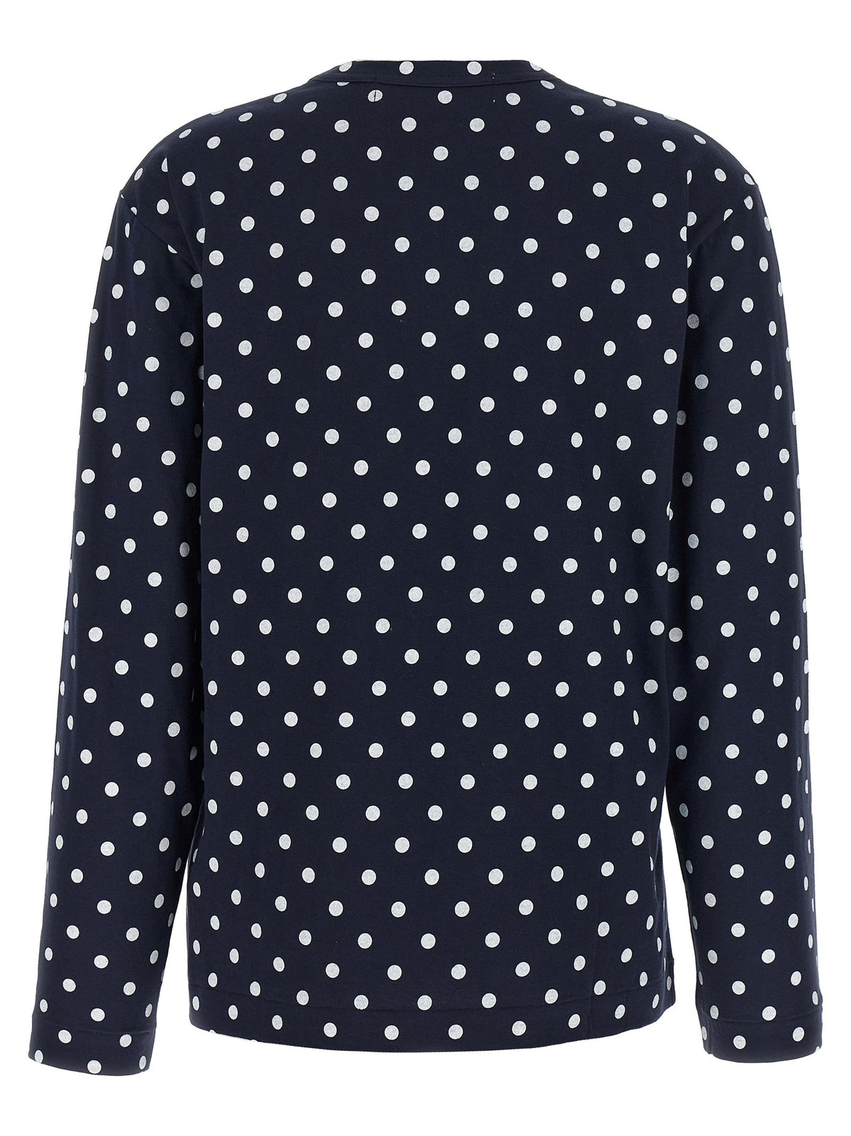 Comme Des Garcons Play Red Emblem Shirt Blue, view 2