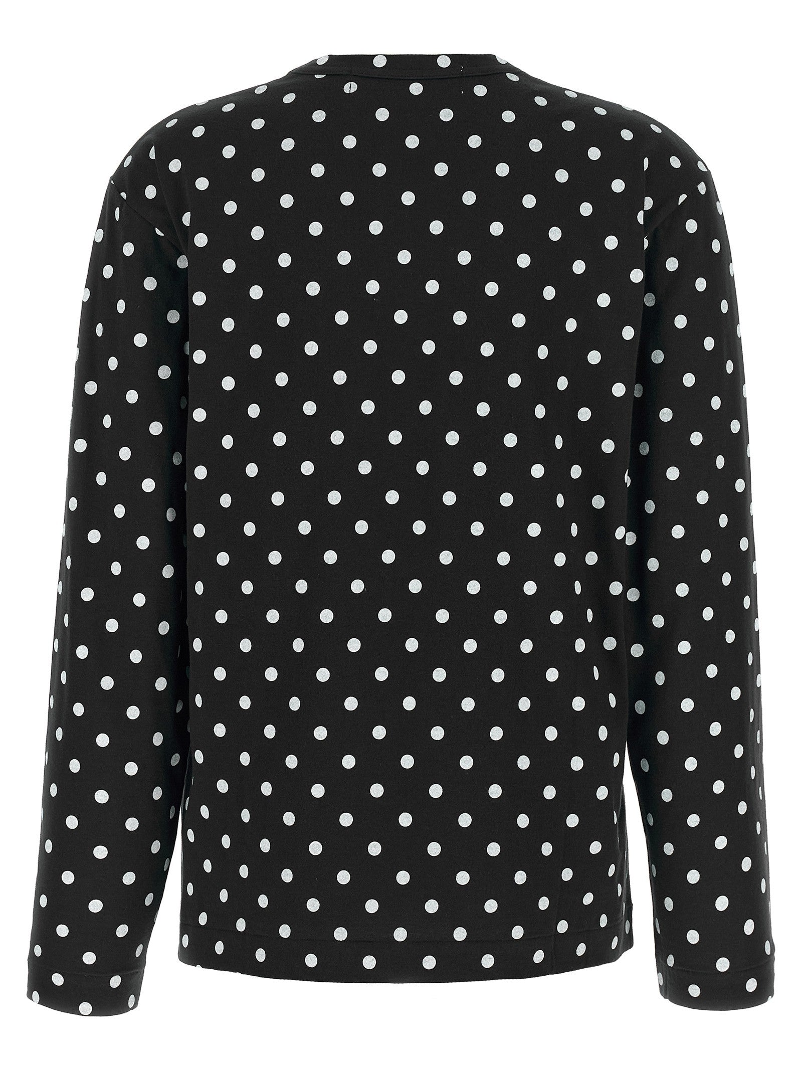 Comme Des Garcons Play Red Emblem Shirt Black
