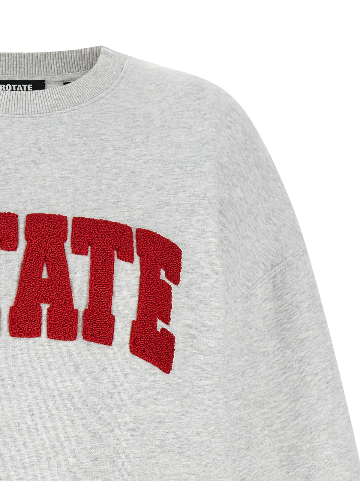 ROTATE Birger Christensen Red Sweatshirt Grey