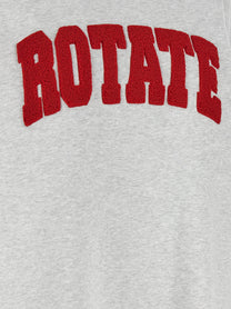 ROTATE Birger Christensen Red Sweatshirt Grey