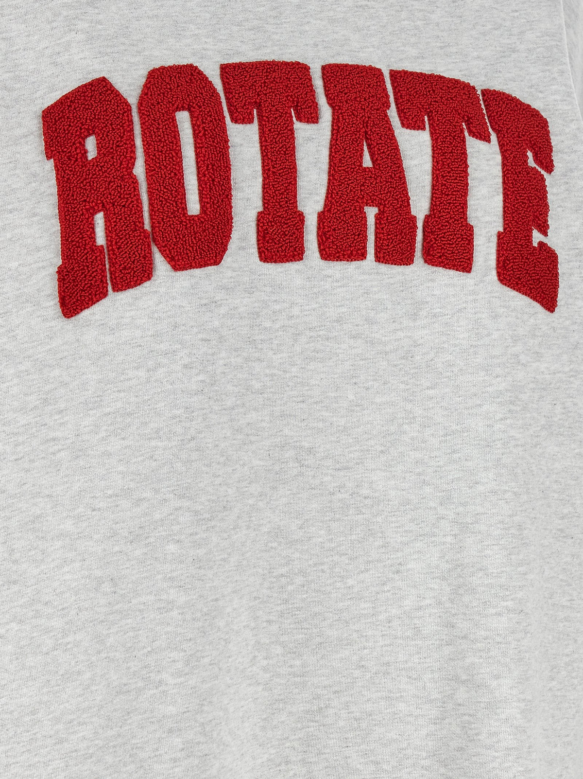 ROTATE Birger Christensen Red Sweatshirt Grey