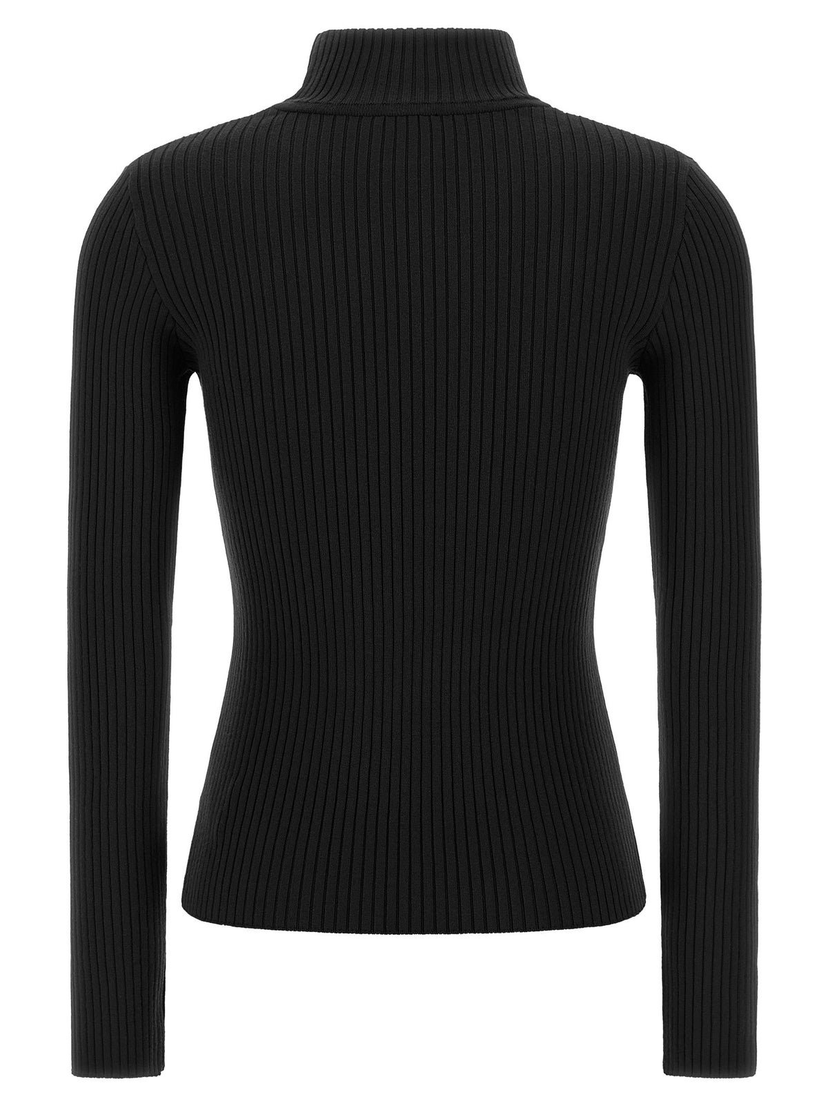 courrèges Reedition High Neck Sweater Black