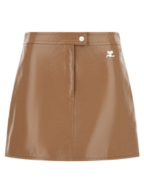courrèges Reedition Skirt Beige
