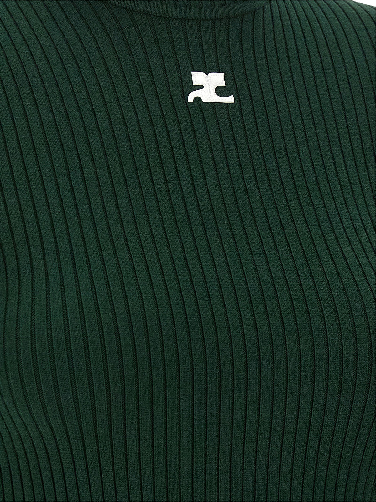 courrèges Reedition Sweater Green
