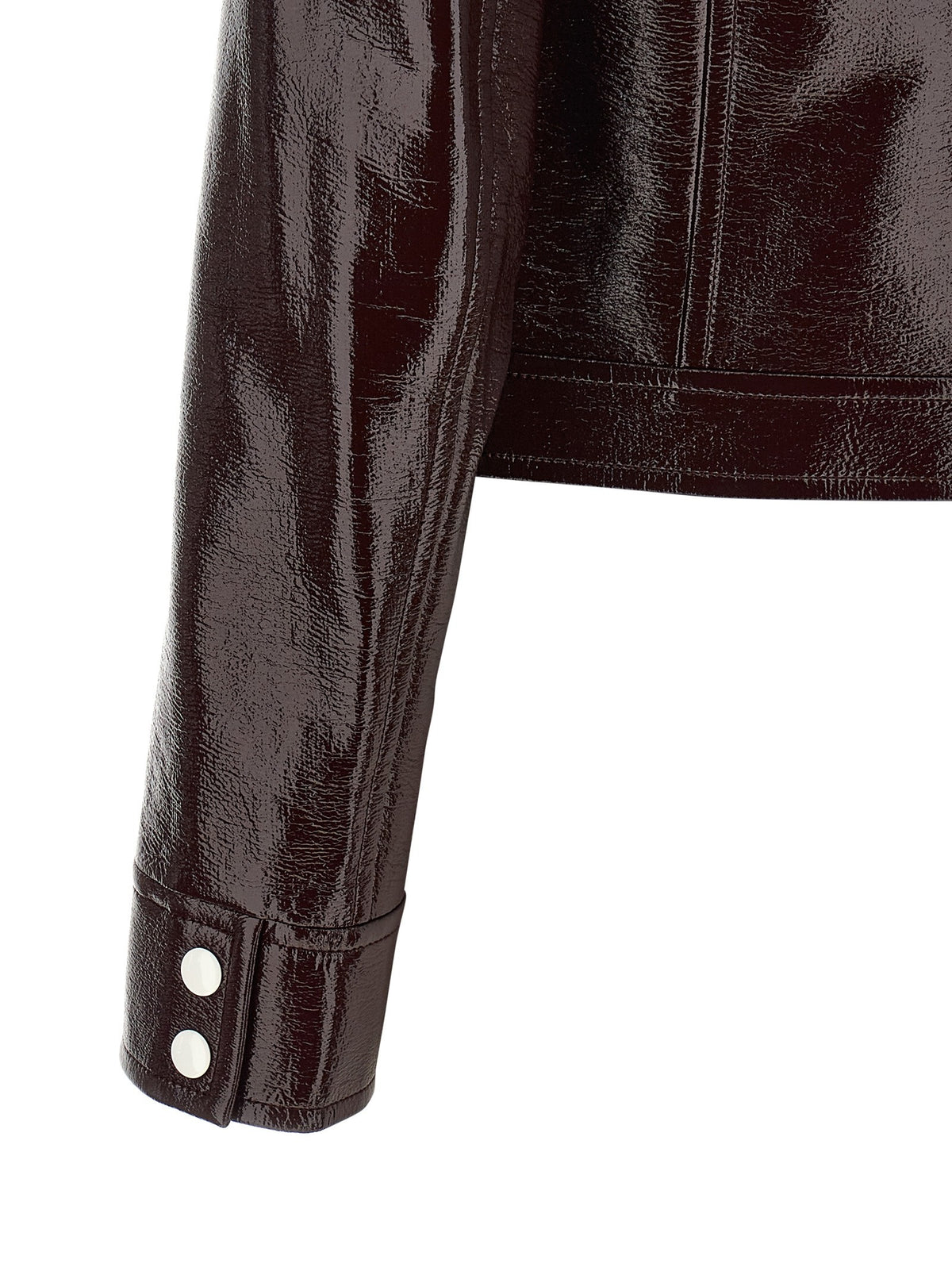 courrèges Reedition Vinyl Jacket Red