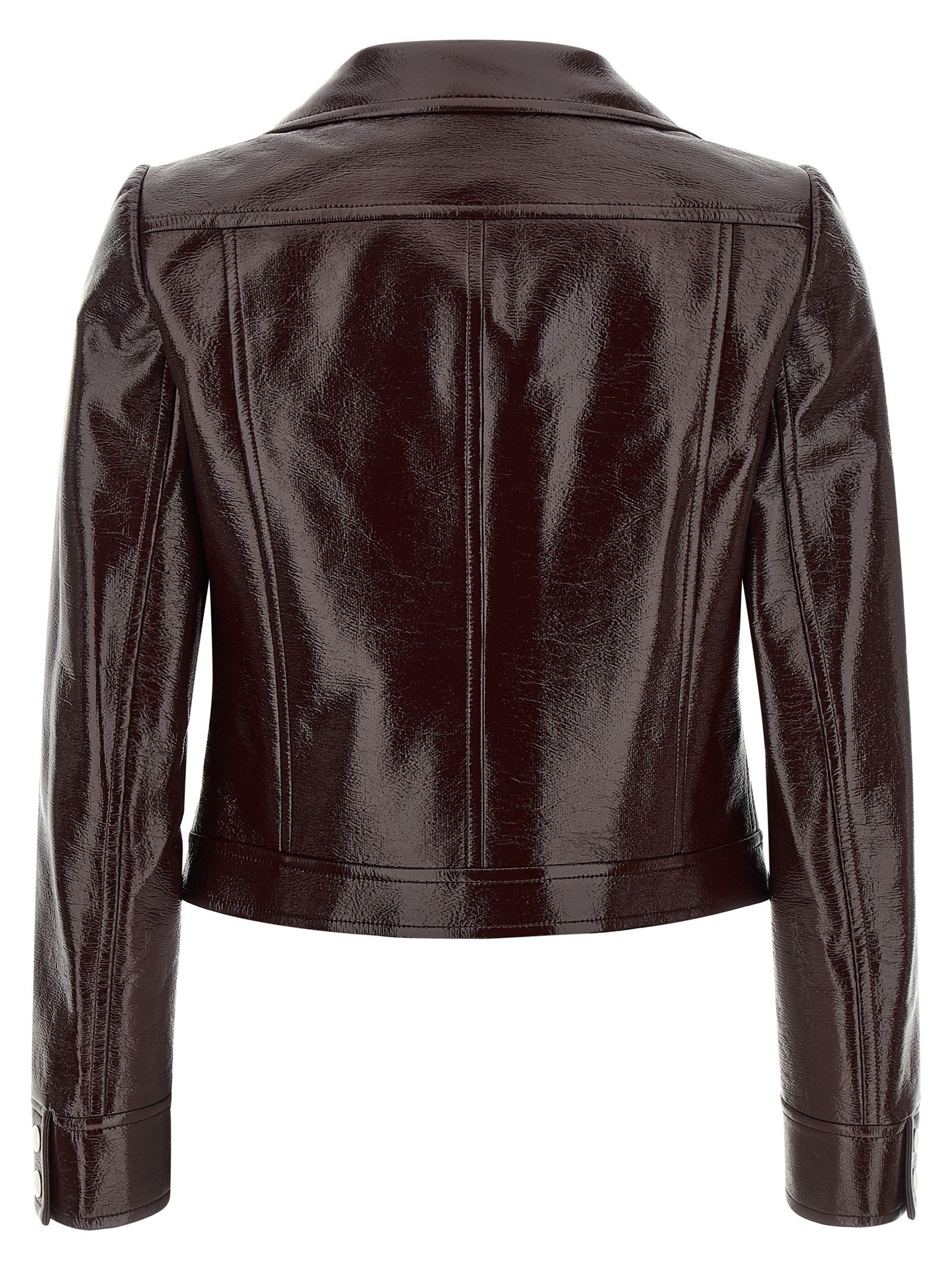 courrèges Reedition Vinyl Jacket Red