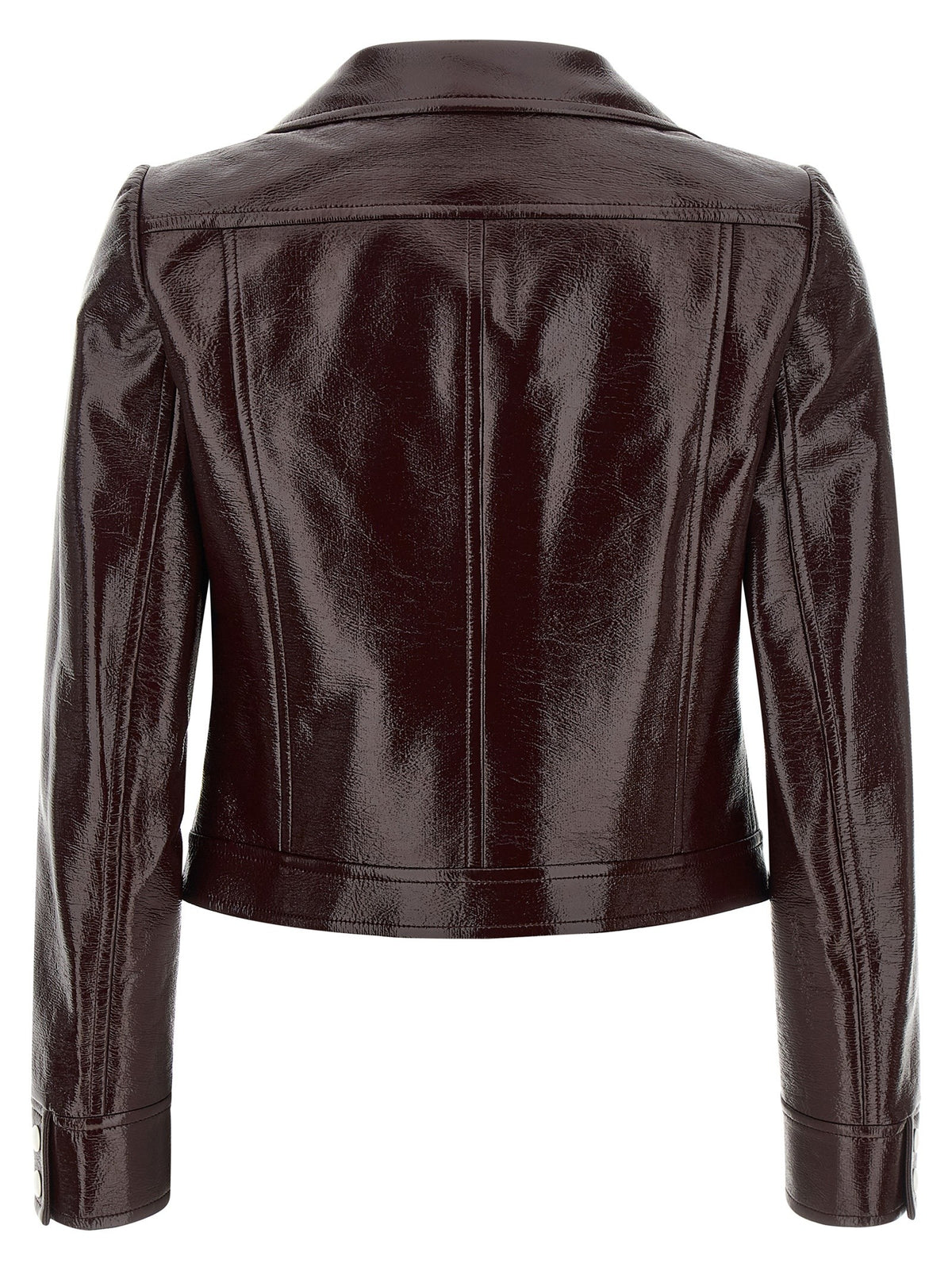 courrèges Reedition Vinyl Jacket Red, view 2