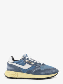 AUTRY Women's Reelwind Low Mesh and Suede Sneakers Blue