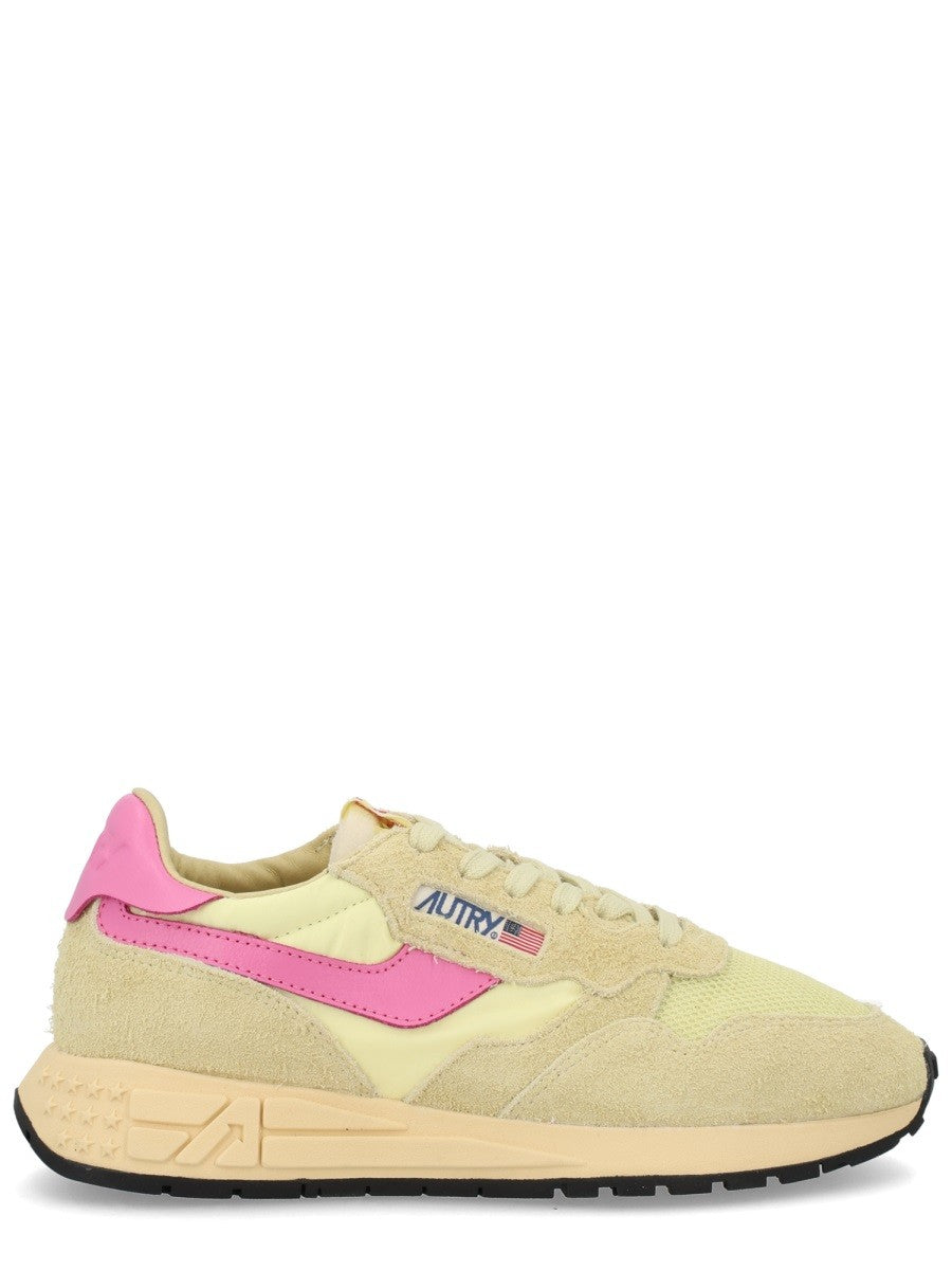 AUTRY Women's Reelwind Low Sneaker Beige