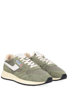 AUTRY Men's Reelwind Low Sneakers Green, view 2