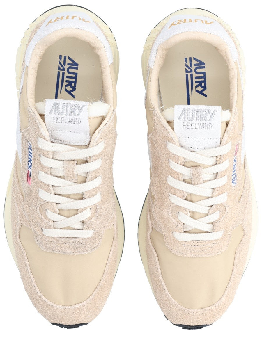 AUTRY Men's Reelwind Low Sneakers Beige
