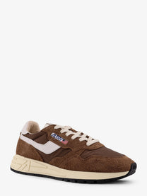 AUTRY Men's Reelwind Low Suede Sneakers White