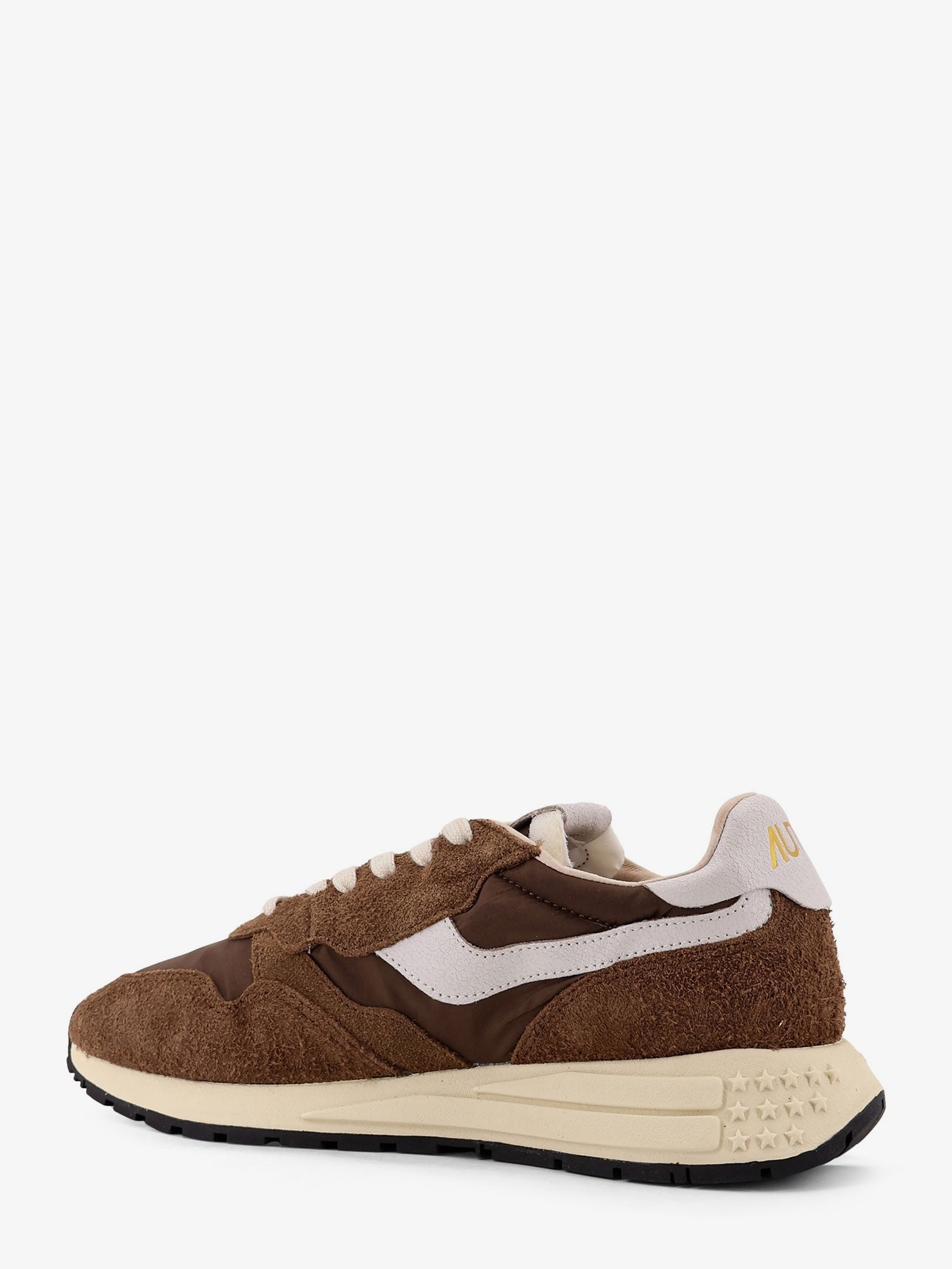 AUTRY Men's Reelwind Low Suede Sneakers White