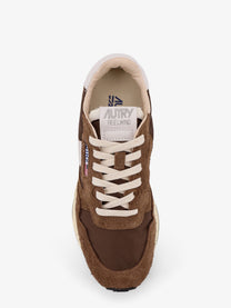 AUTRY Men's Reelwind Low Suede Sneakers White