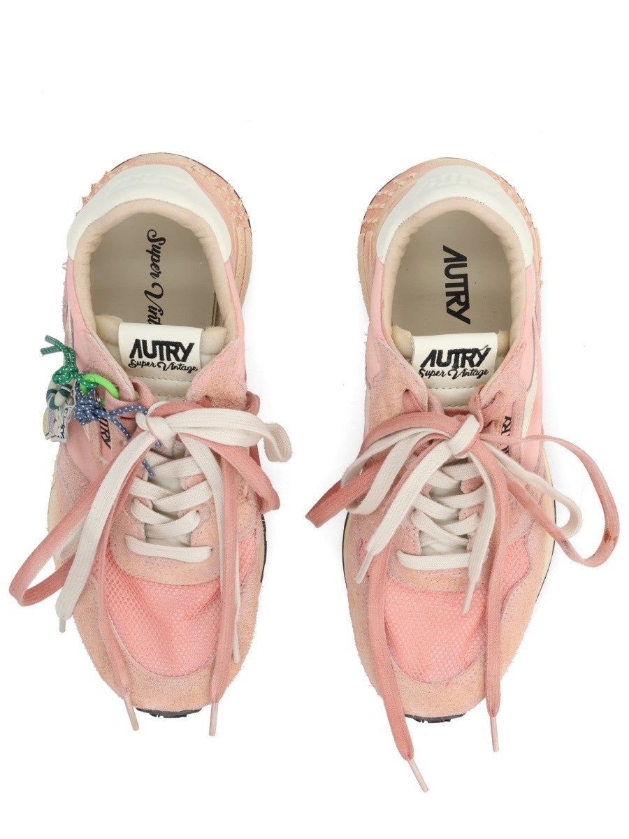 AUTRY Women's Reelwind Super Vintage Sneaker Blue