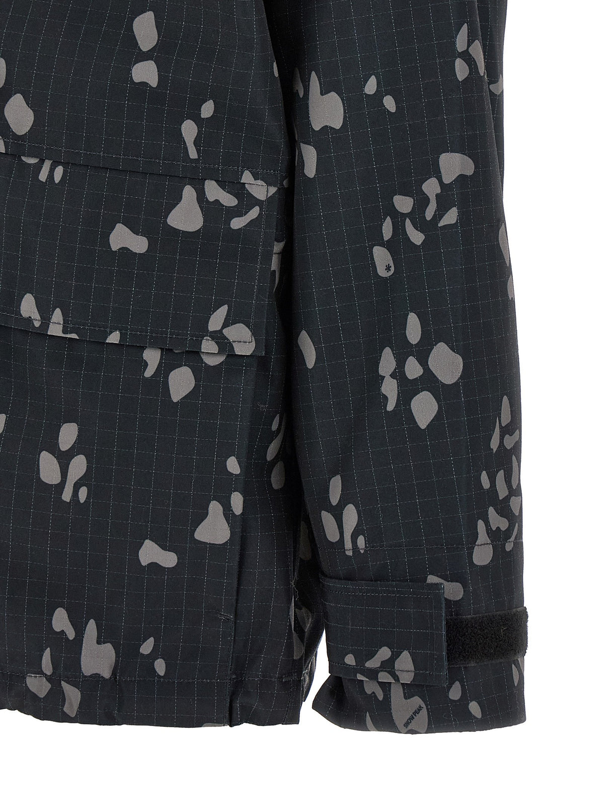 snow peak Reflective Night Camo Jacket Grey