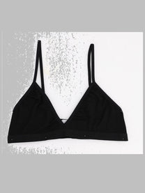 MM6 Maison Margiela Women's Reggiseno Triangolo Black